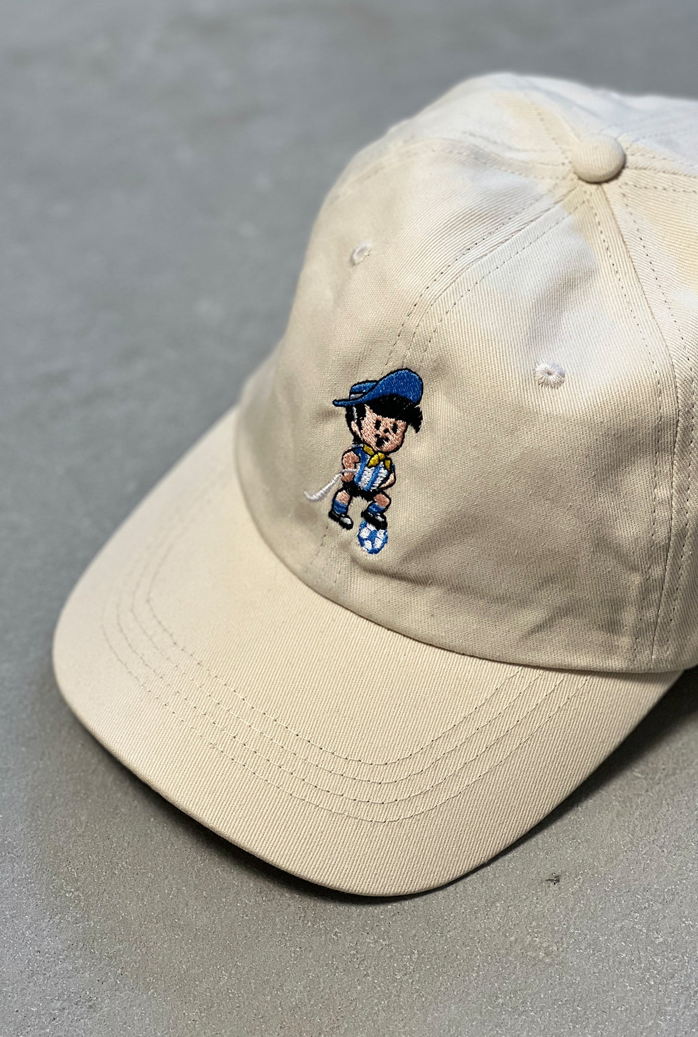 Casquette papa coupe du monde Argentine 78 ivoire