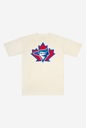 T-shirt poids lourd Toronto Blue Jays - Naturel