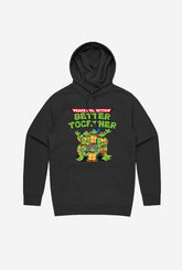 P/C x TMNT Better Together Hoodie - Black