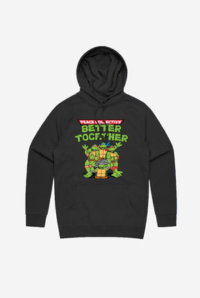 P/C x TMNT Better Together Hoodie - Black