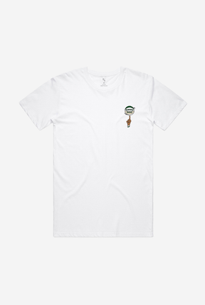 Milwaukee Bucks Spinning Ball T-Shirt - White