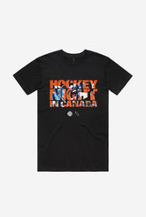 P/C x CBC Hockey Night in Canada T-shirt - Noir
