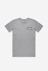 T-shirt Canadian as Fuck - Gris