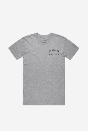 T-shirt Canadian as Fuck - Gris