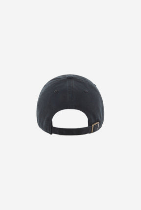 Calgary Flames Clean up Cap - Black on Black