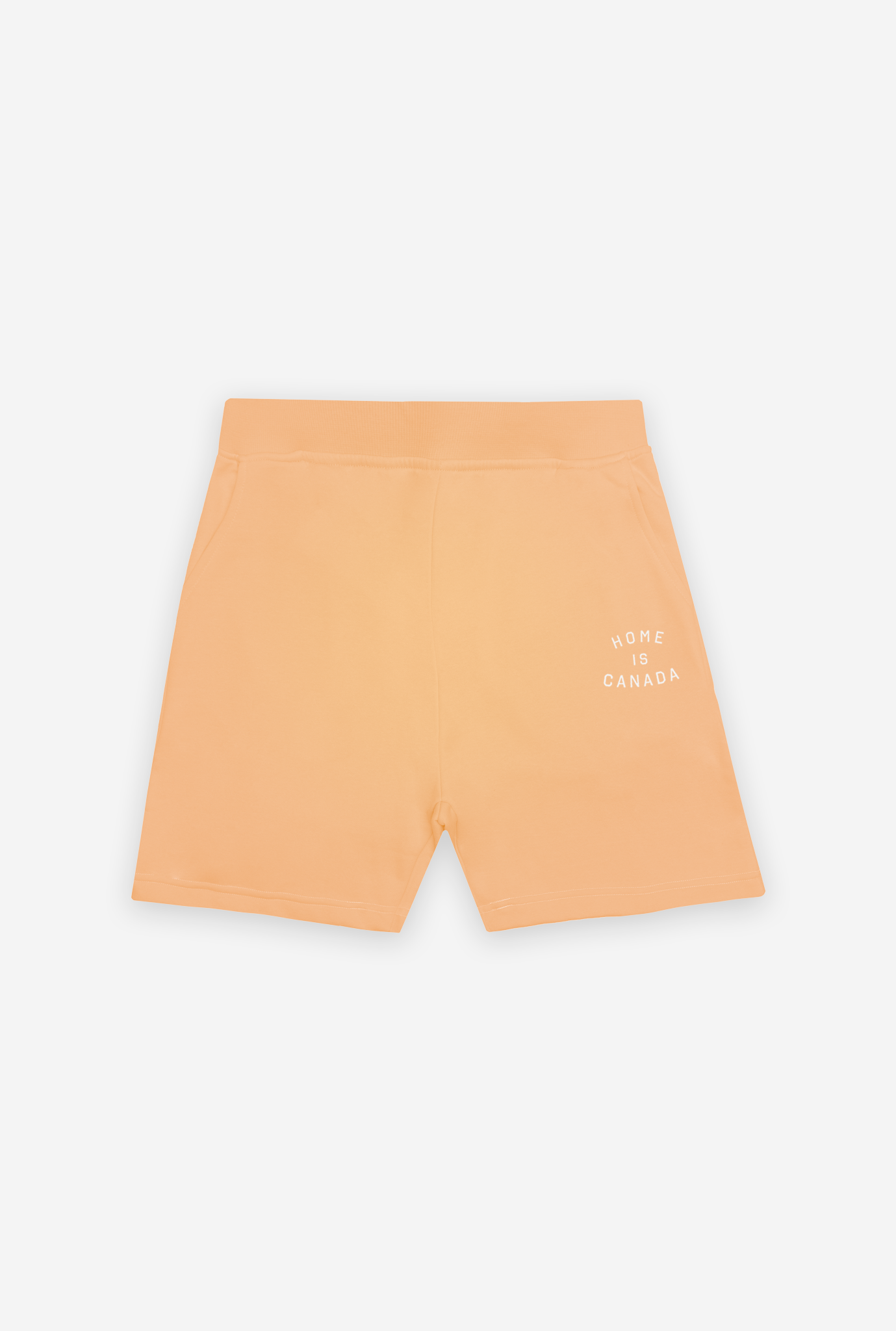 Home is Canada Crescent Fleece Short - Prairie Sunset