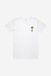 Boston Celtics Spinning Ball Logo T-Shirt - White