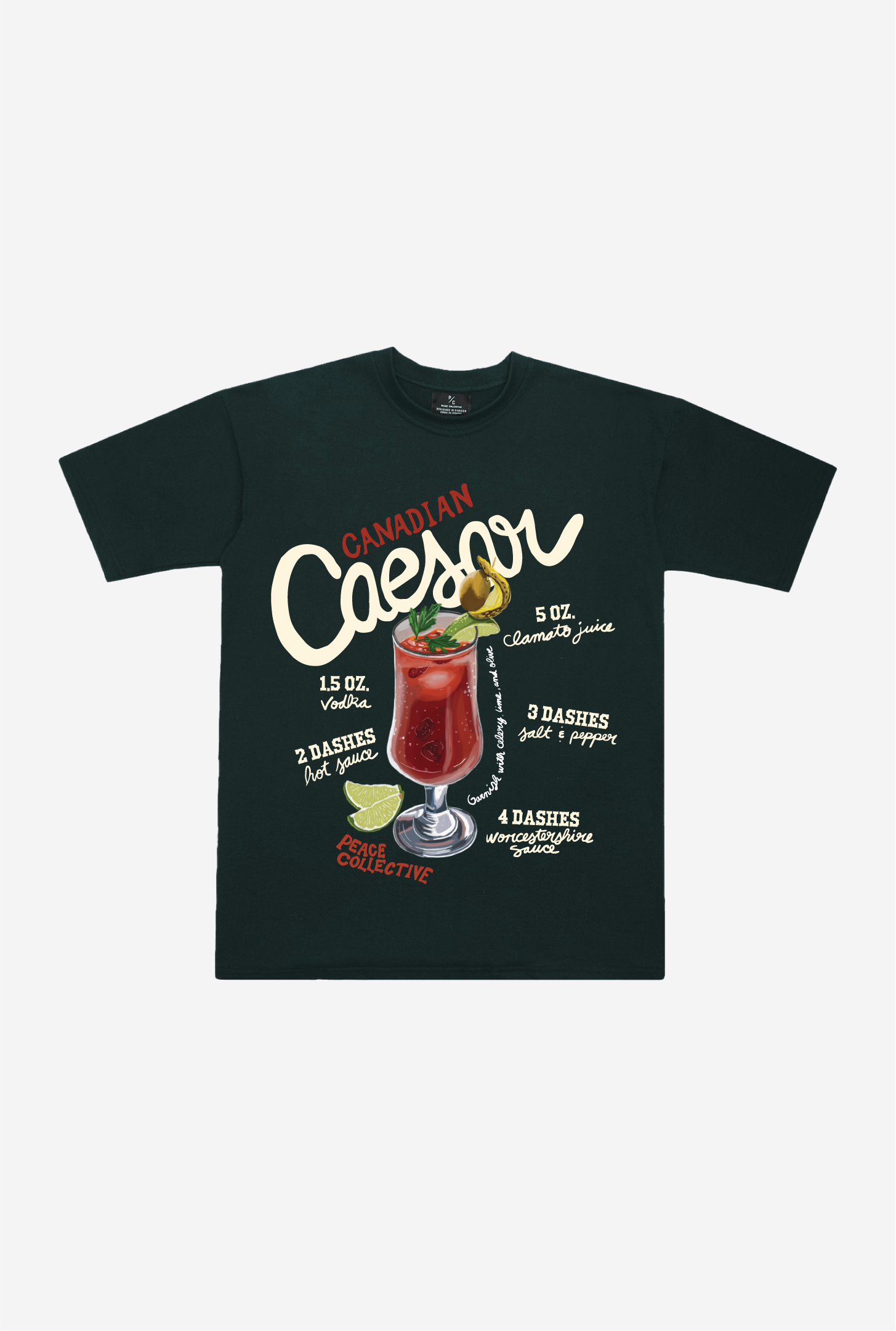 The Caesar Premium T-Shirt - Pine Green