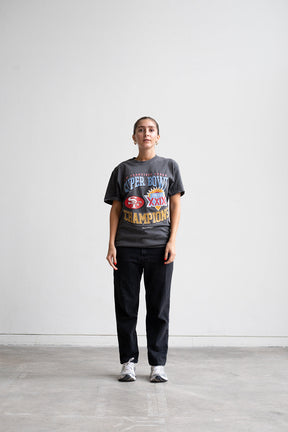 San Francisco 49ers Super Bowl XXIX Heavyweight T-Shirt - Black