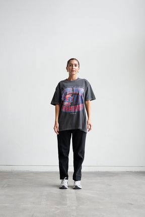New York Giants Super Bowl XLII Heavyweight T-Shirt - Black