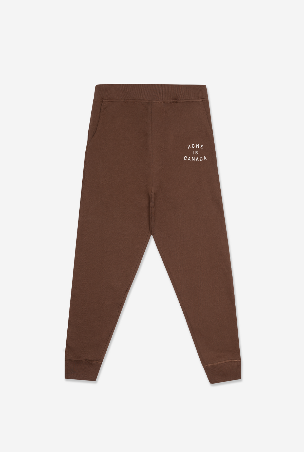 Home is Canada Jogger - Espresso