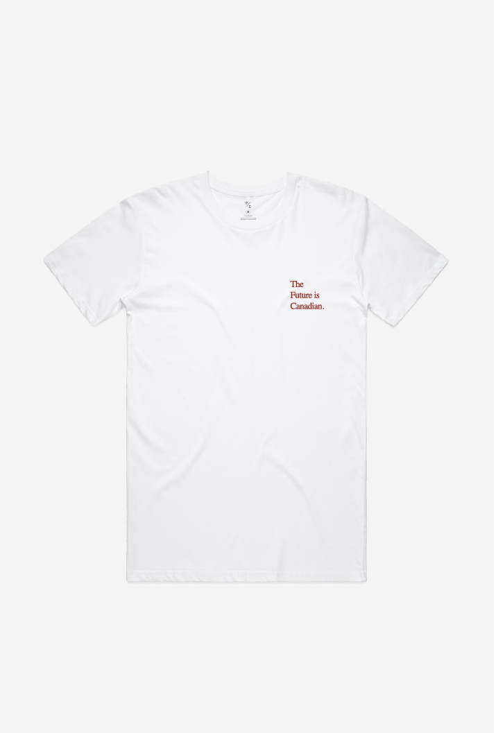 Future is Canadian T-Shirt - White