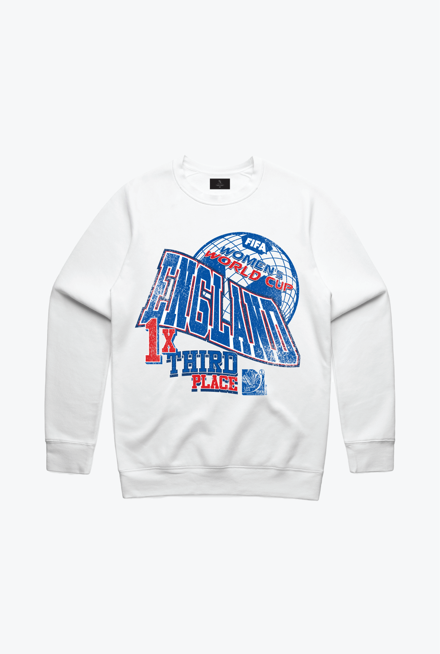 England FIFA Women's Team Crewneck - White