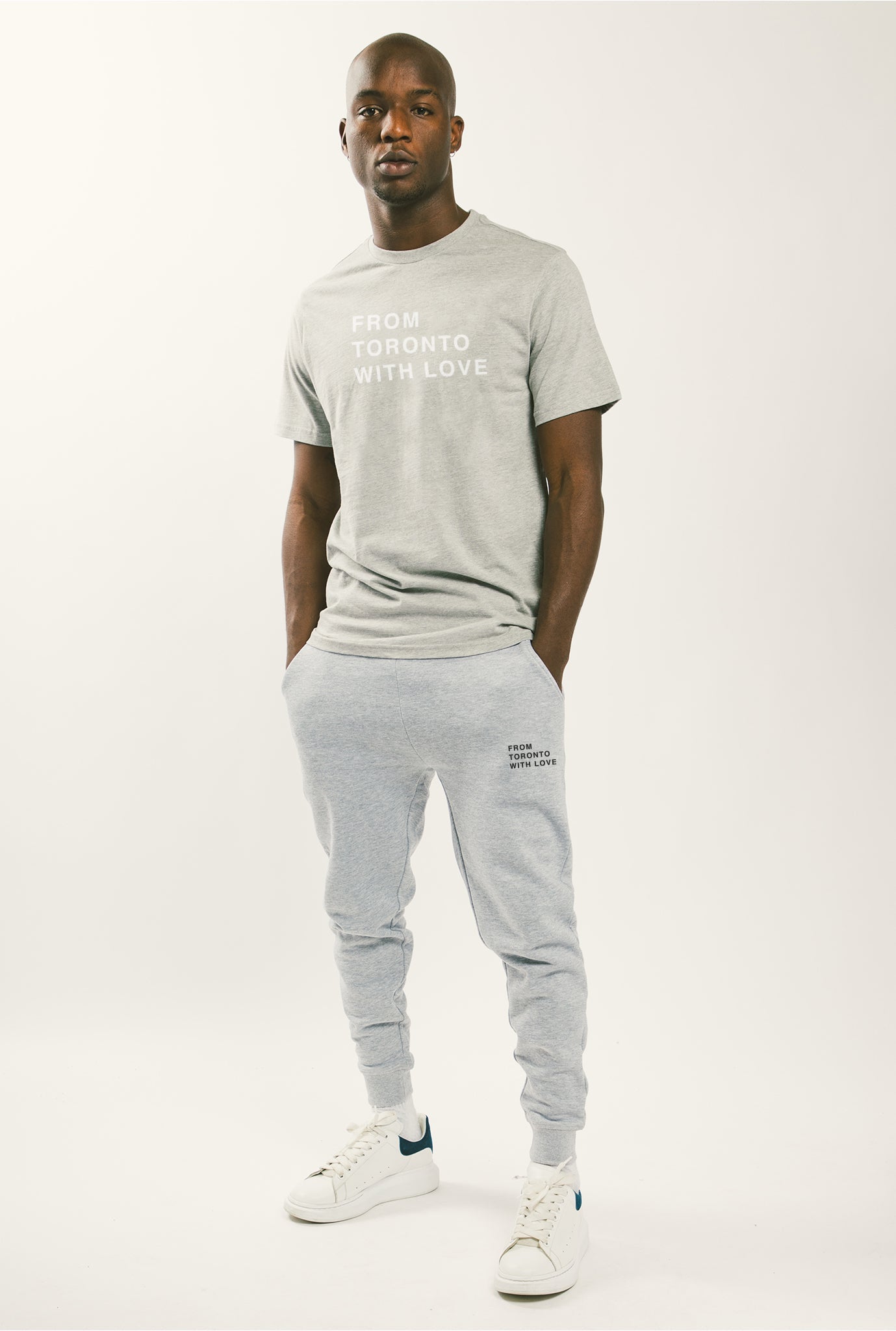 T-shirt From Toronto with Love - Gris