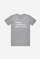 T-shirt From Toronto with Love - Gris