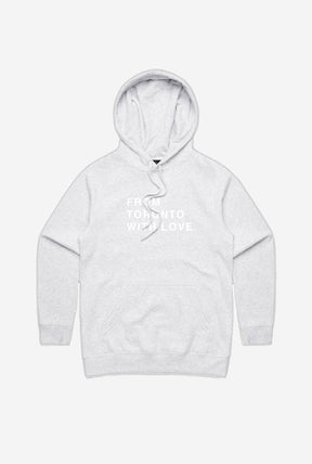 Sweat à capuche From Toronto With Love - Gris