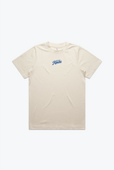 New York Knicks Women's Heavyweight T-Shirt - Natural