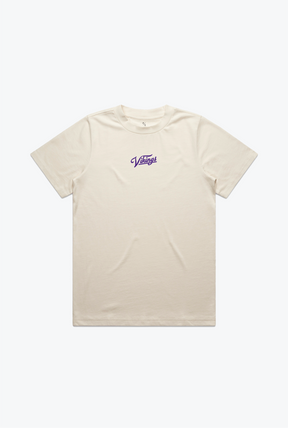 Minnesota Vikings Women's Heavyweight T-Shirt - Natural