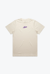 Los Angeles Lakers Women's Heavyweight T-Shirt - Natural