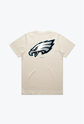 Philadelphia Eagles Women's Heavyweight T-Shirt - Natural
