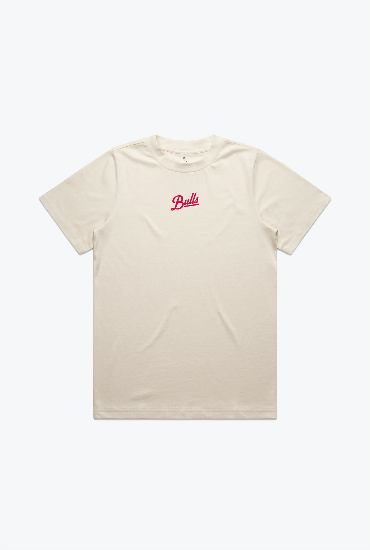 Chicago Bulls Women's Heavyweight T-Shirt - Natural