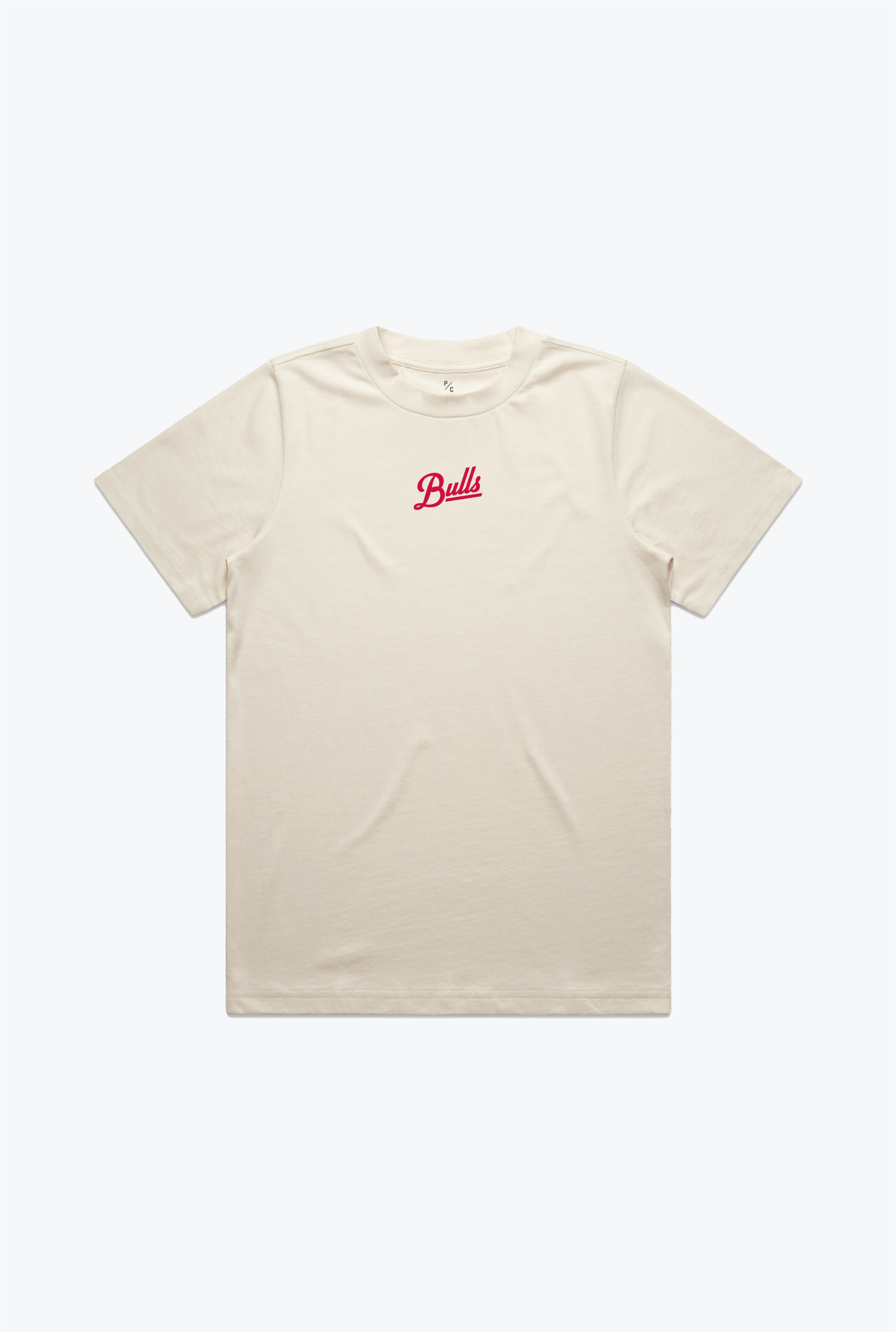 Chicago Bulls Women's Heavyweight T-Shirt - Natural