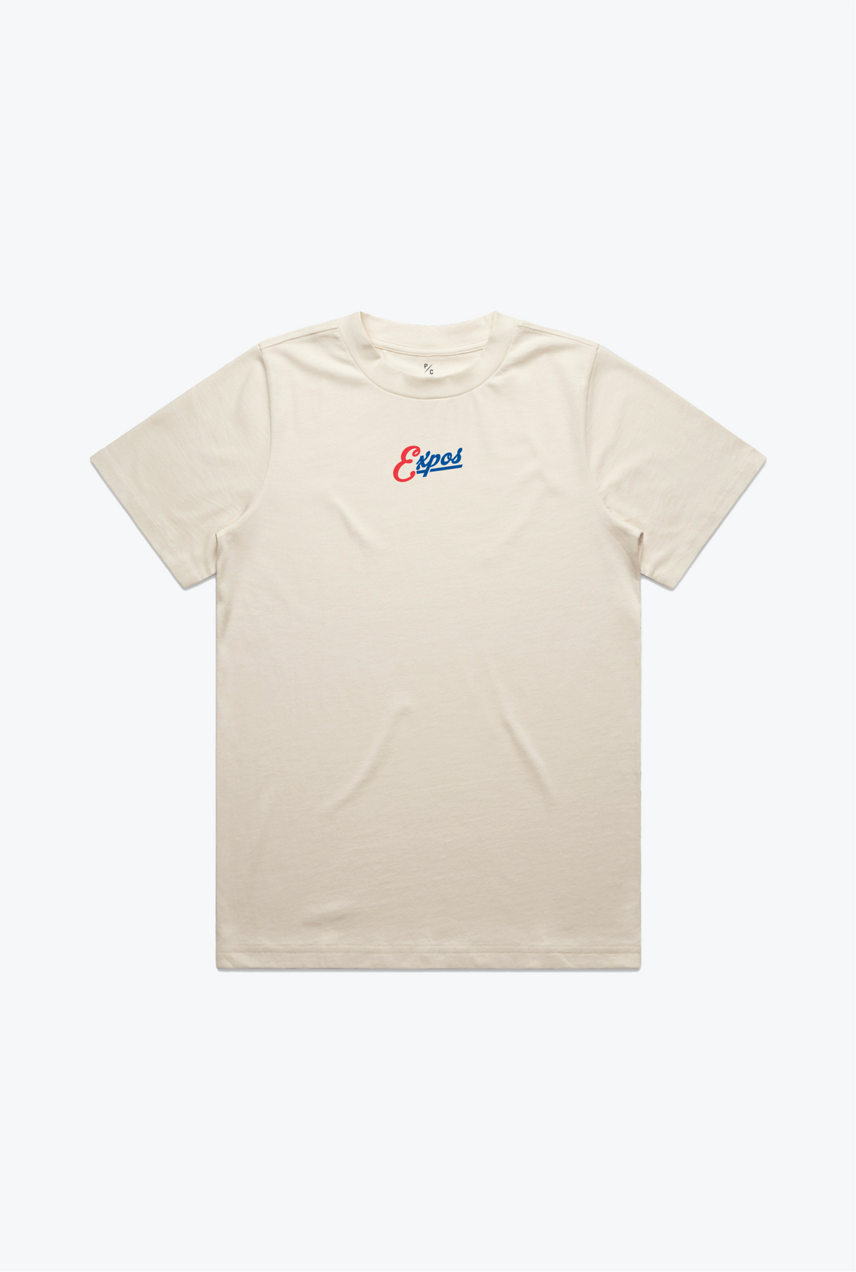 Montreal Expos Women's Heavyweight T-Shirt - Natural