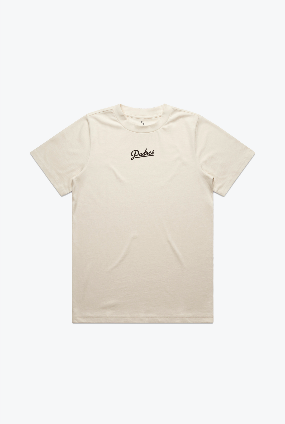 San Diego Padres Women's Heavyweight T-Shirt - Natural