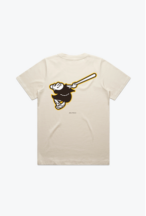 San Diego Padres Women's Heavyweight T-Shirt - Natural