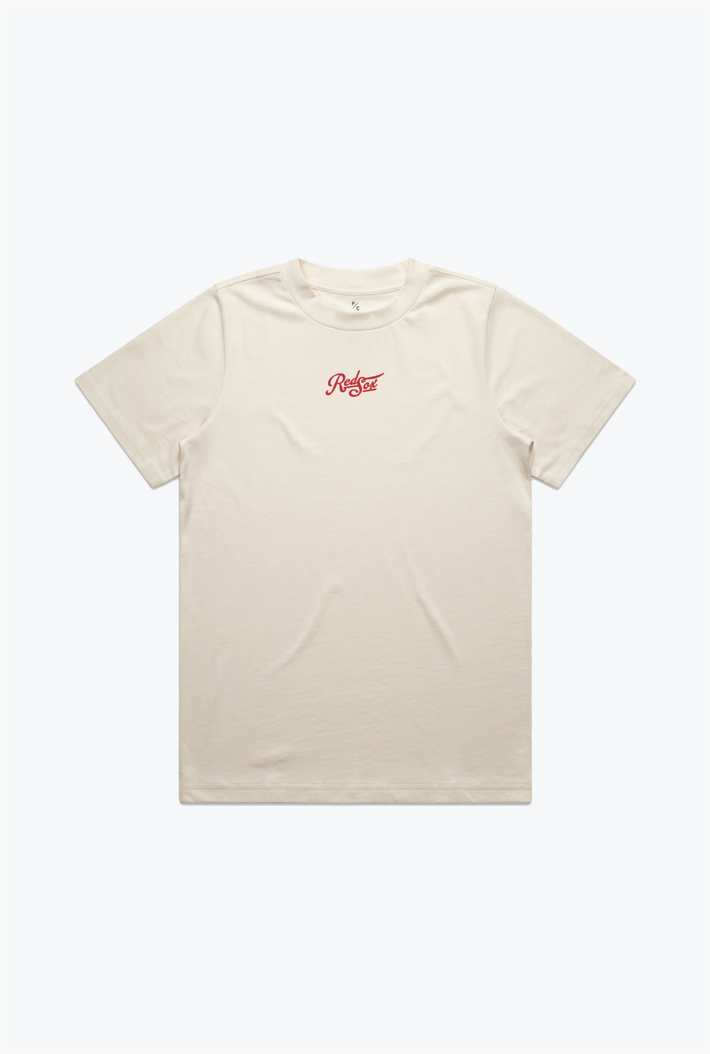 Boston Red Sox Women's Heavyweight T-Shirt - Natural
