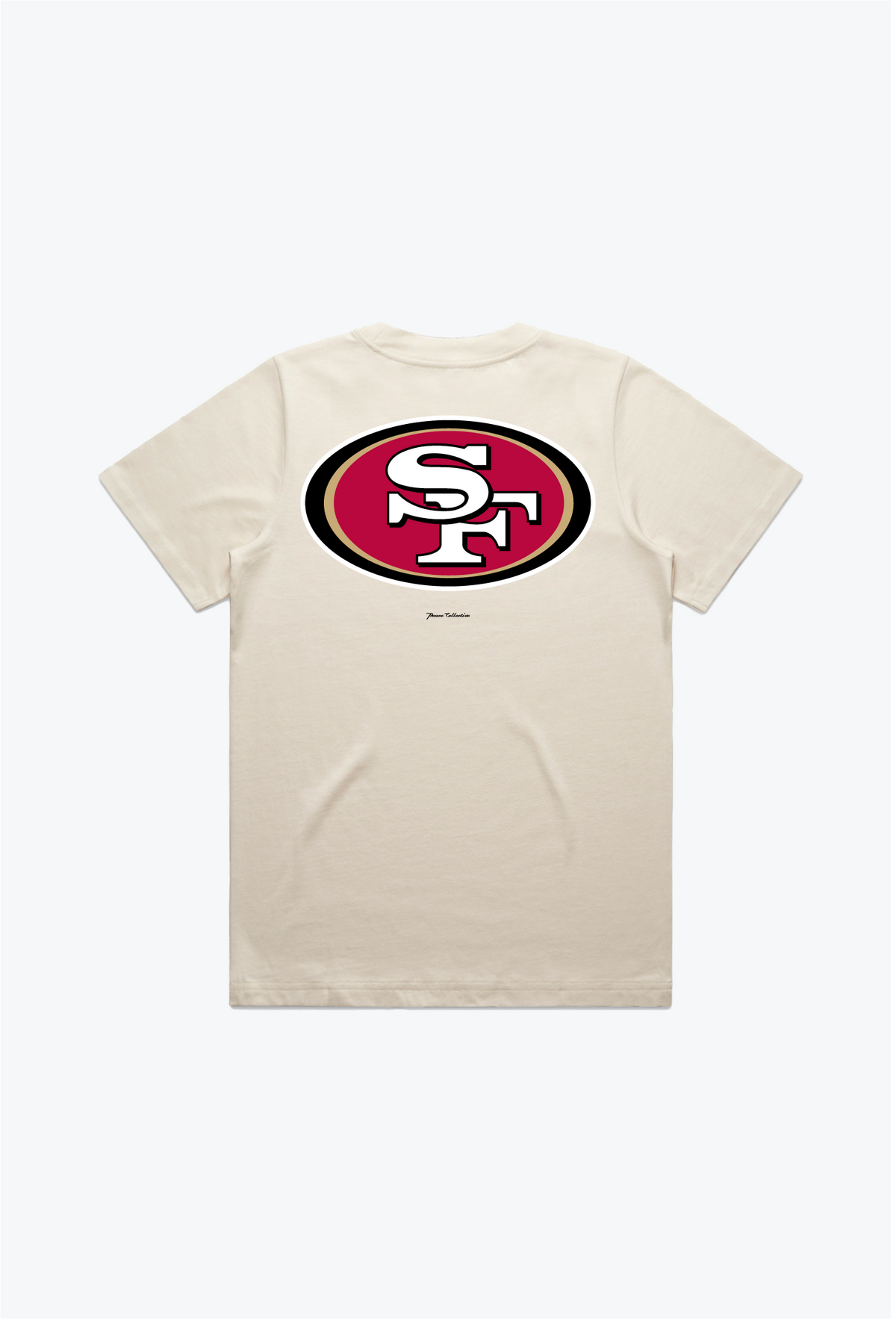 San Francisco 49ers Women's Heavyweight T-Shirt - Natural