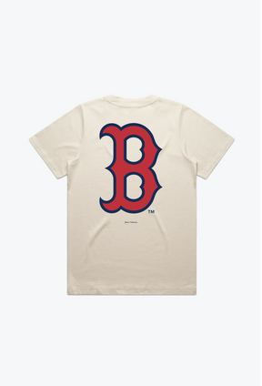 Boston Red Sox Women's Heavyweight T-Shirt - Natural