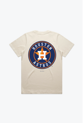 Houston Astros Women's Heavyweight T-Shirt - Natural