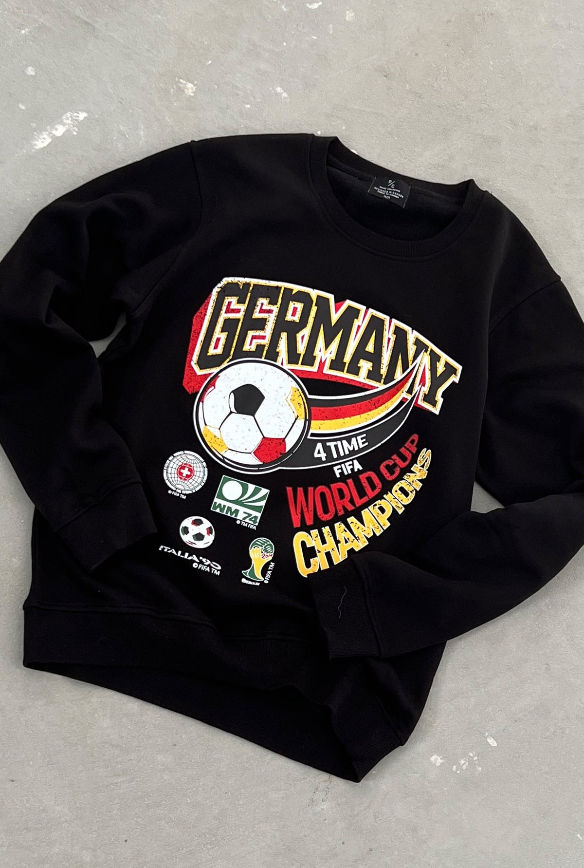 FIFA Historic World Cup Team Germany Crewneck - Black