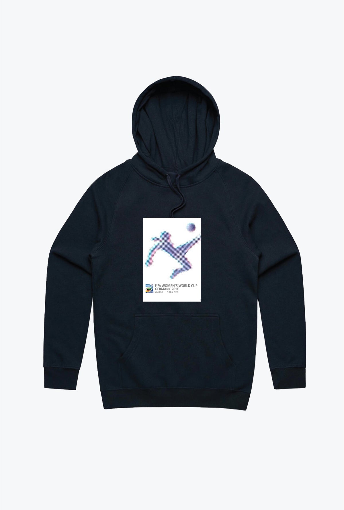 Germany 2011 Poster Hoodie - Navy