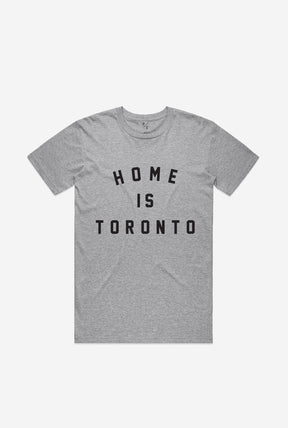 T-shirt universitaire Home is Toronto - Gris