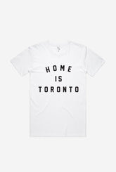 Home is Toronto Varsity T-Shirt - White