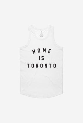 Home is Toronto Varsity Tank - White