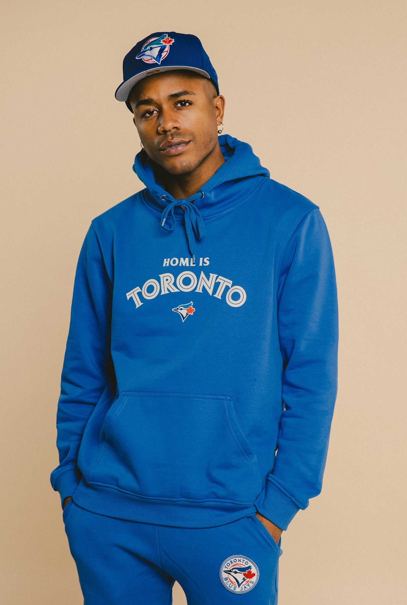 Toronto Blue Jays™ Home is Toronto Classic Logo Hoodie - Royal
