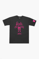 Barbie One Of A Kind Heavyweight Graphic T-Shirt - Washed Black