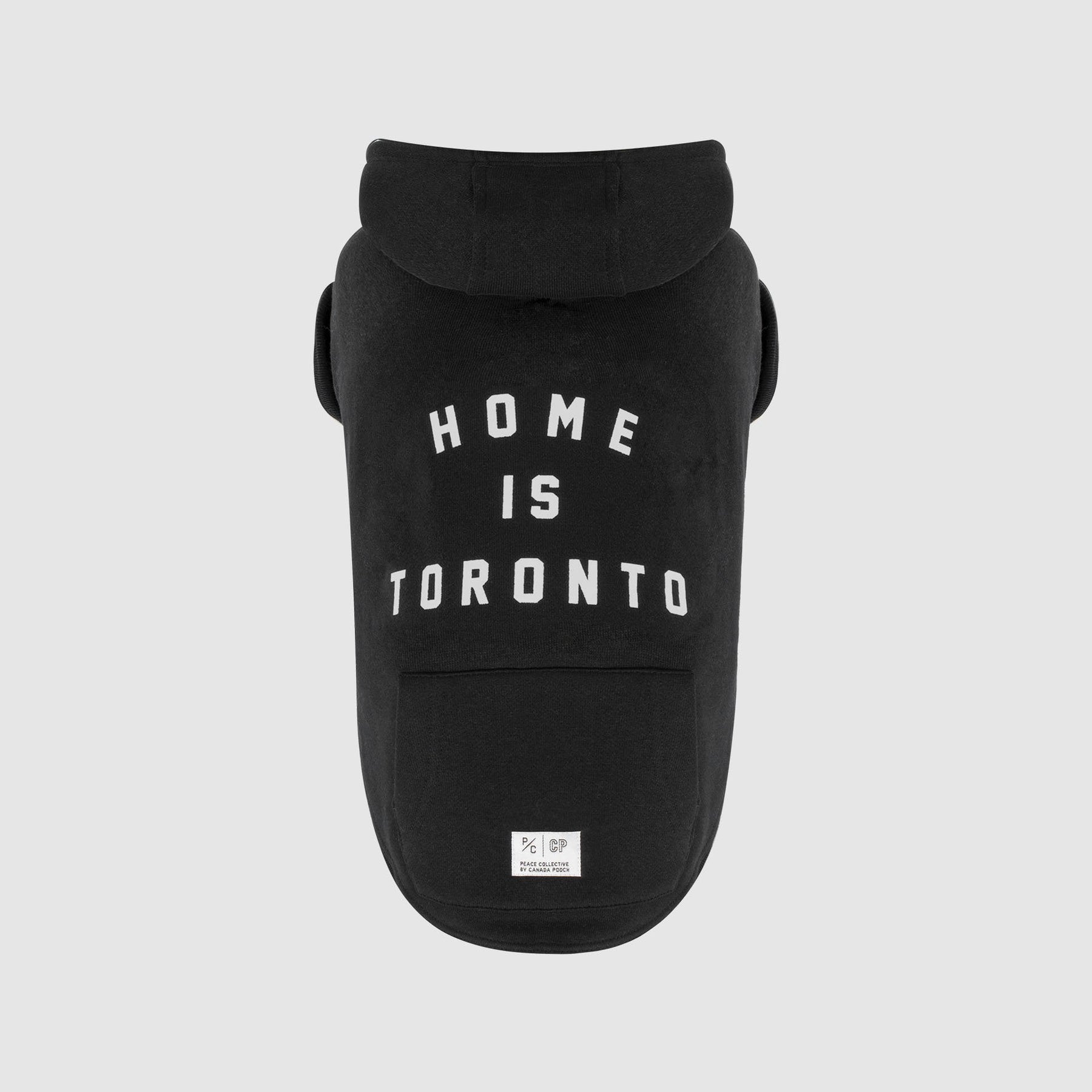 P/C x Canada Pooch Home is Toronto Dog Hoodie - Black - Duplicated