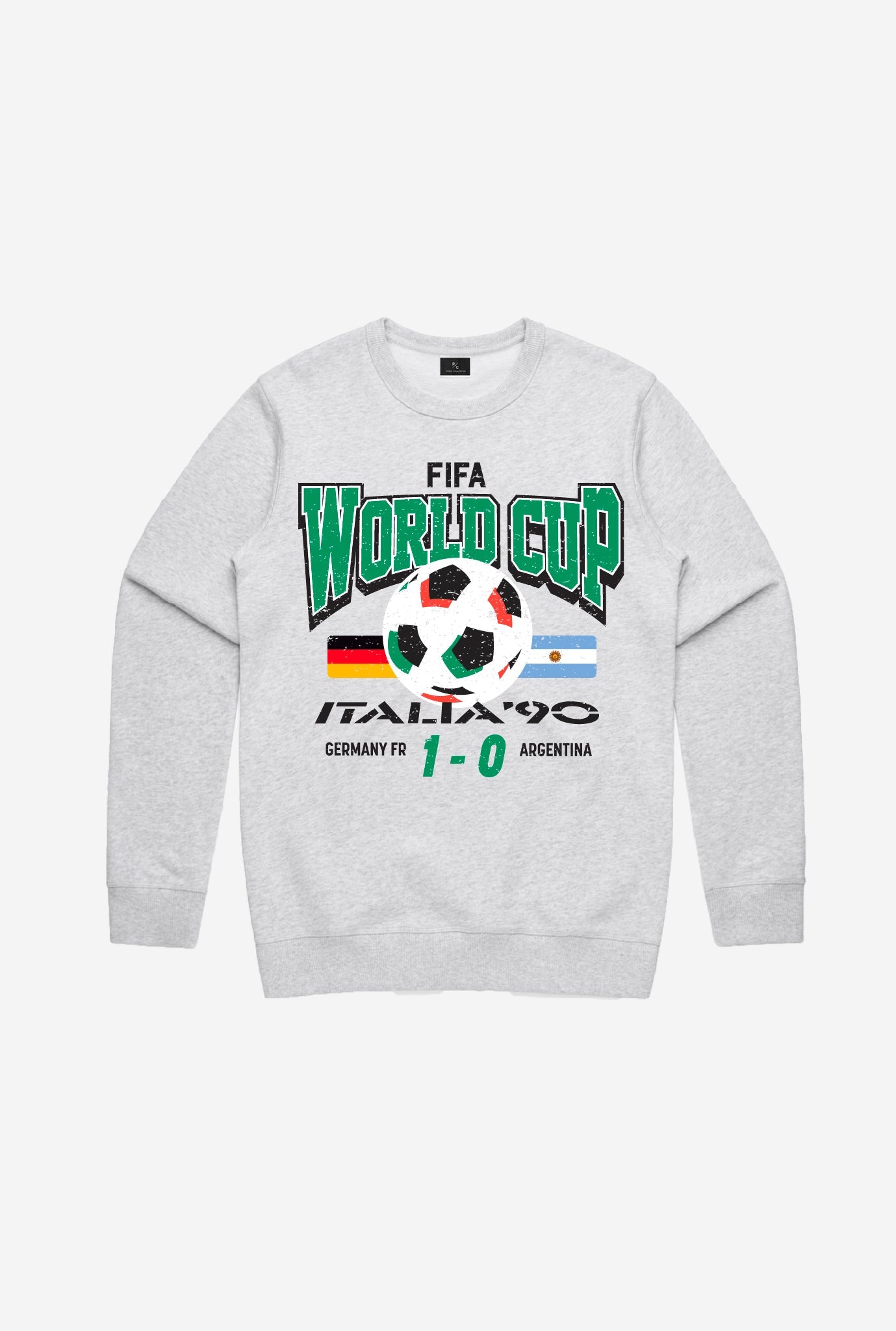 FIFA World Cup Italy 1990 Final Crewneck - Ash