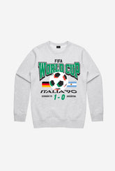 FIFA World Cup Italy 1990 Final Crewneck - Ash
