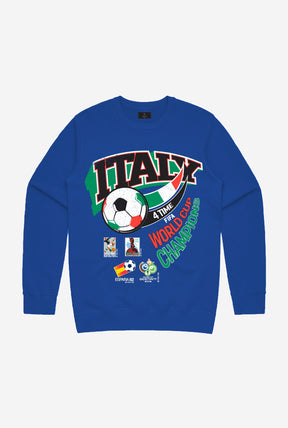 FIFA Historic World Cup Team Italy Crewneck - Blue
