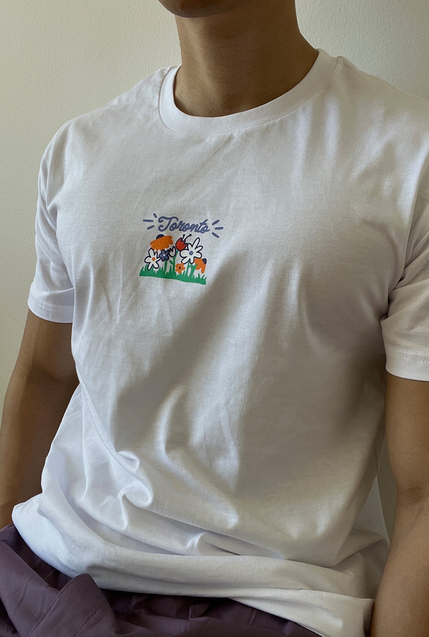 T-Shirt Kensington Market Car - Blanc