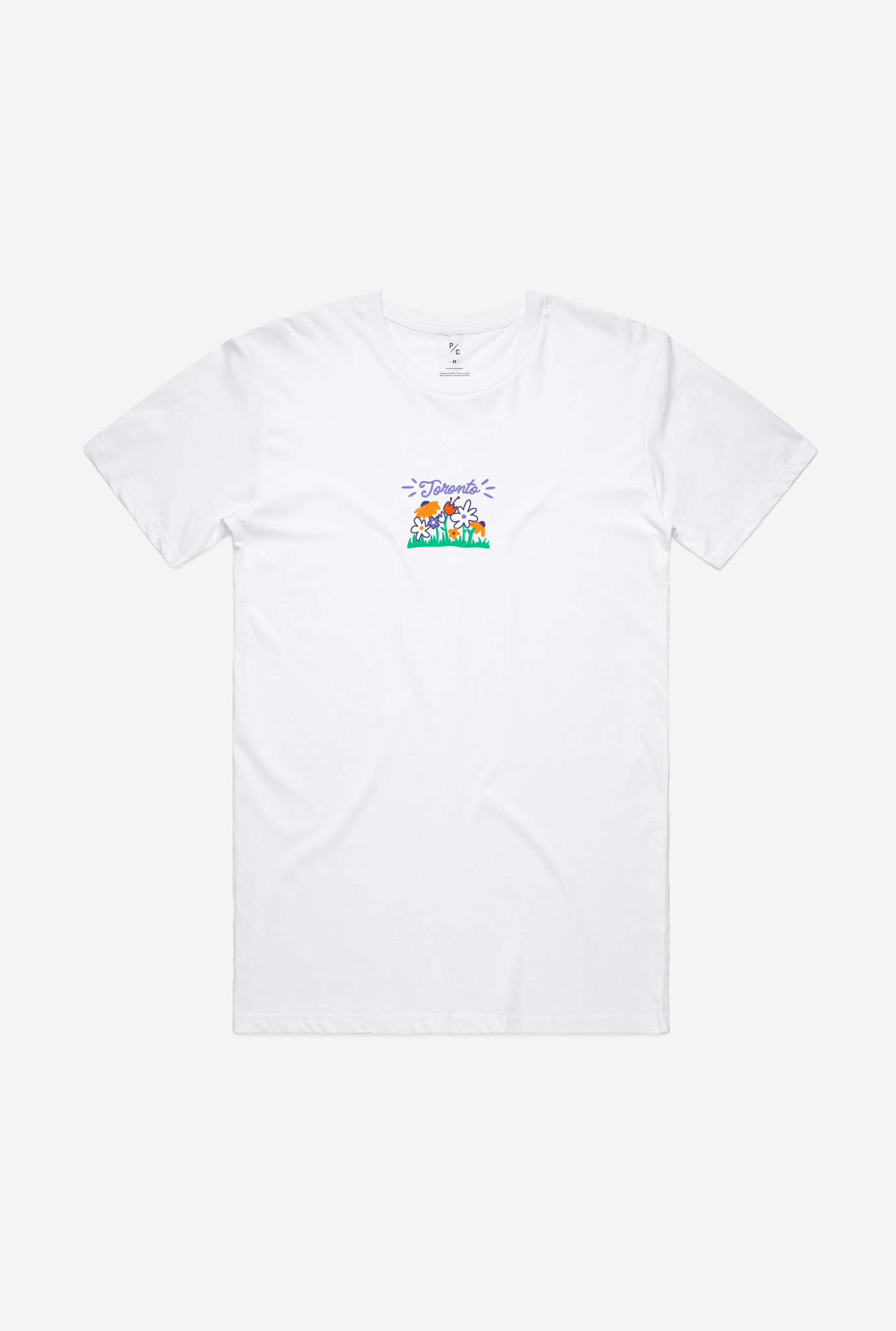 T-Shirt Kensington Market Car - Blanc