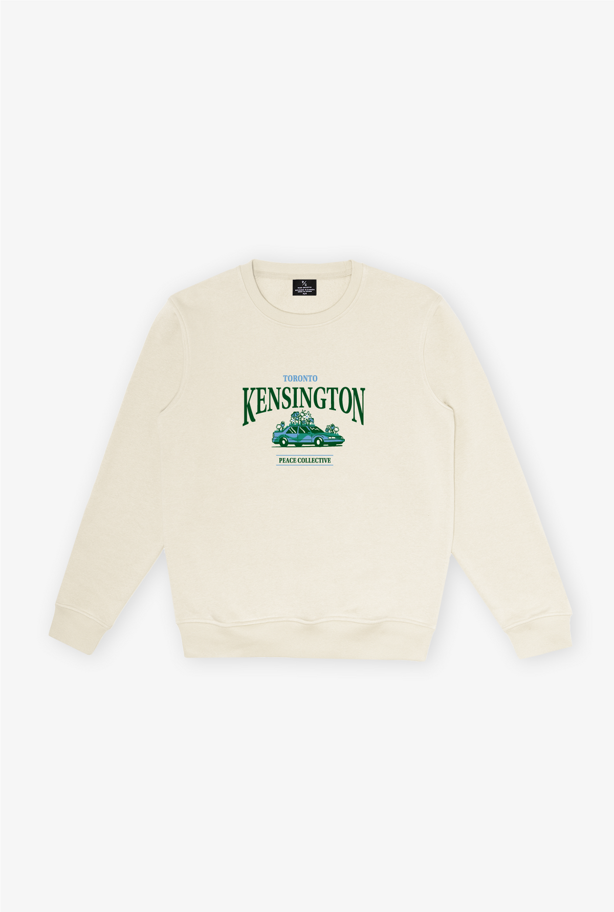 Kensington Market Vintage Crewneck - Ivoire