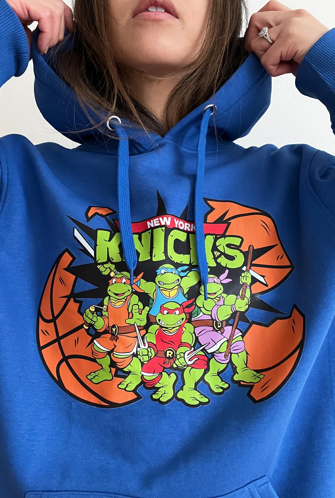 P/C x TMNT New York Knicks Hoodie - Royal