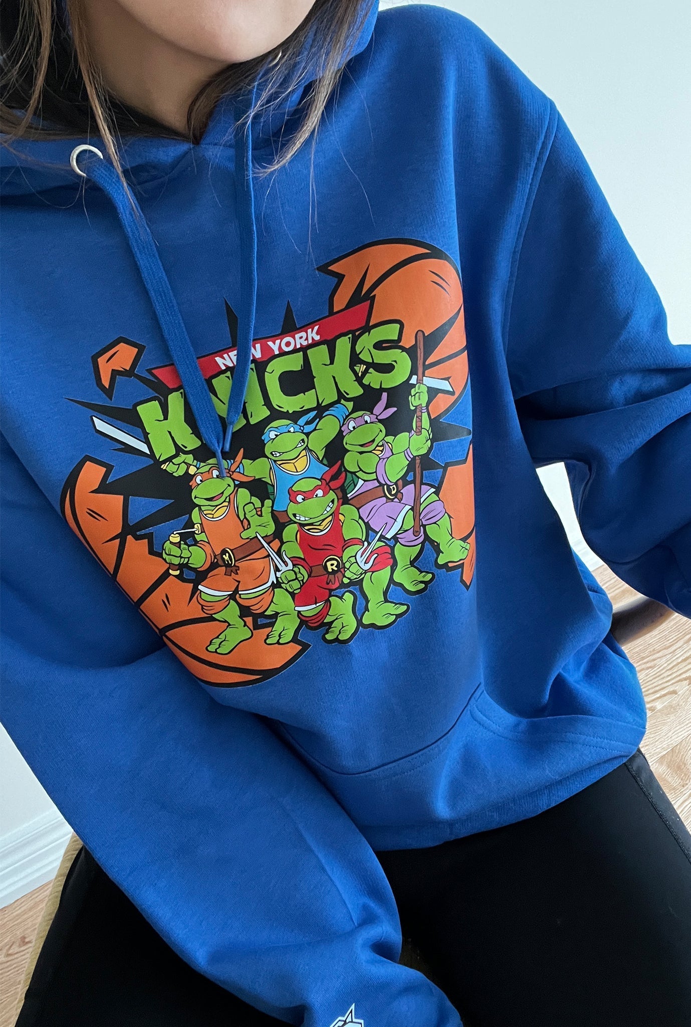 P/C x TMNT New York Knicks Hoodie - Royal