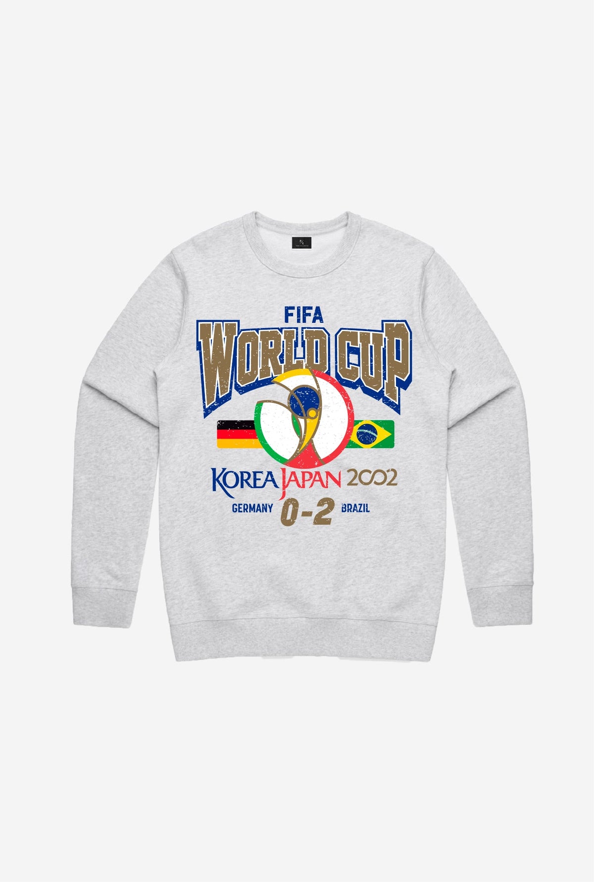 FIFA World Cup Korea Japan 2002 Final Crewneck - Ash